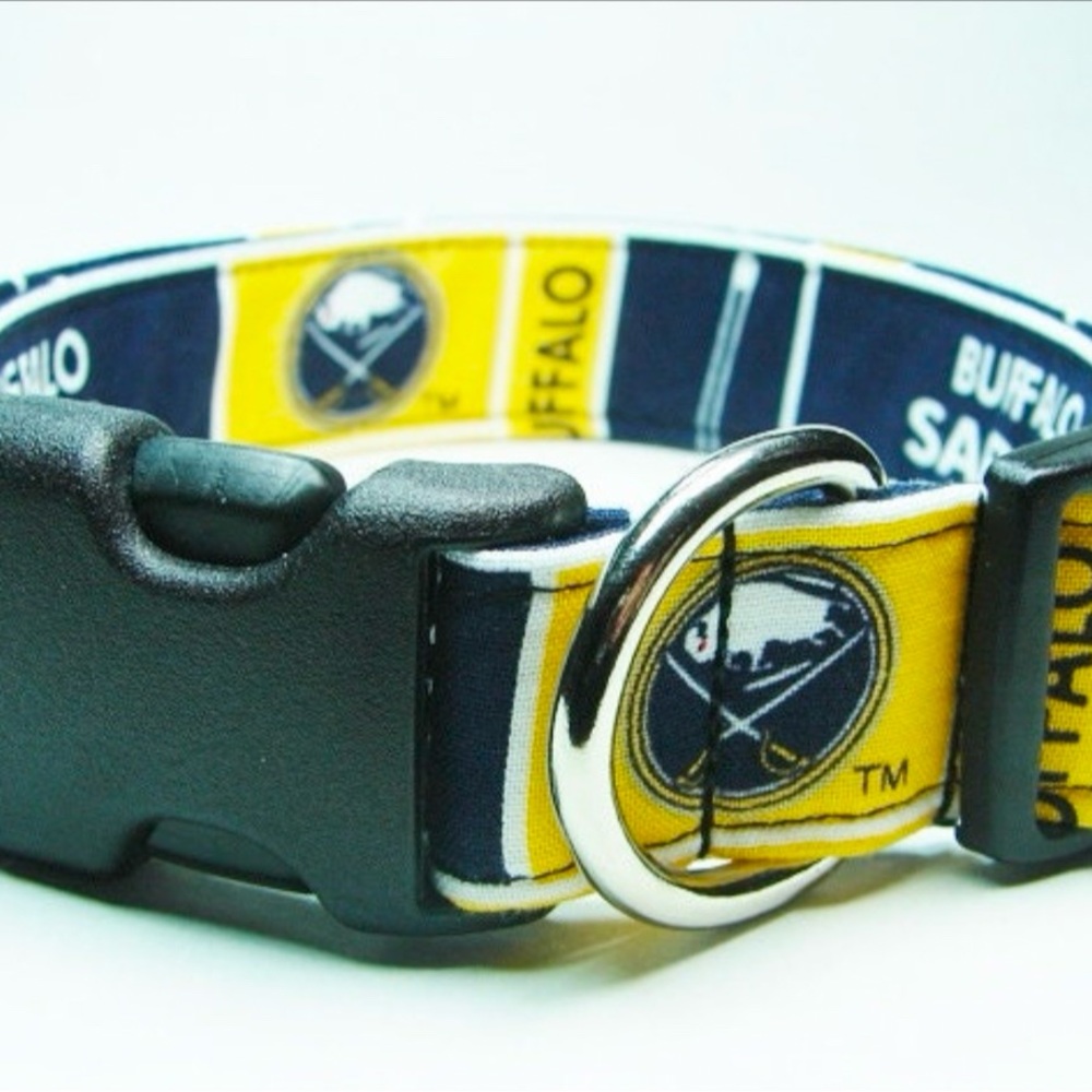 💛🖤Sale🖤💛Buffalo Sabres Dog Collar